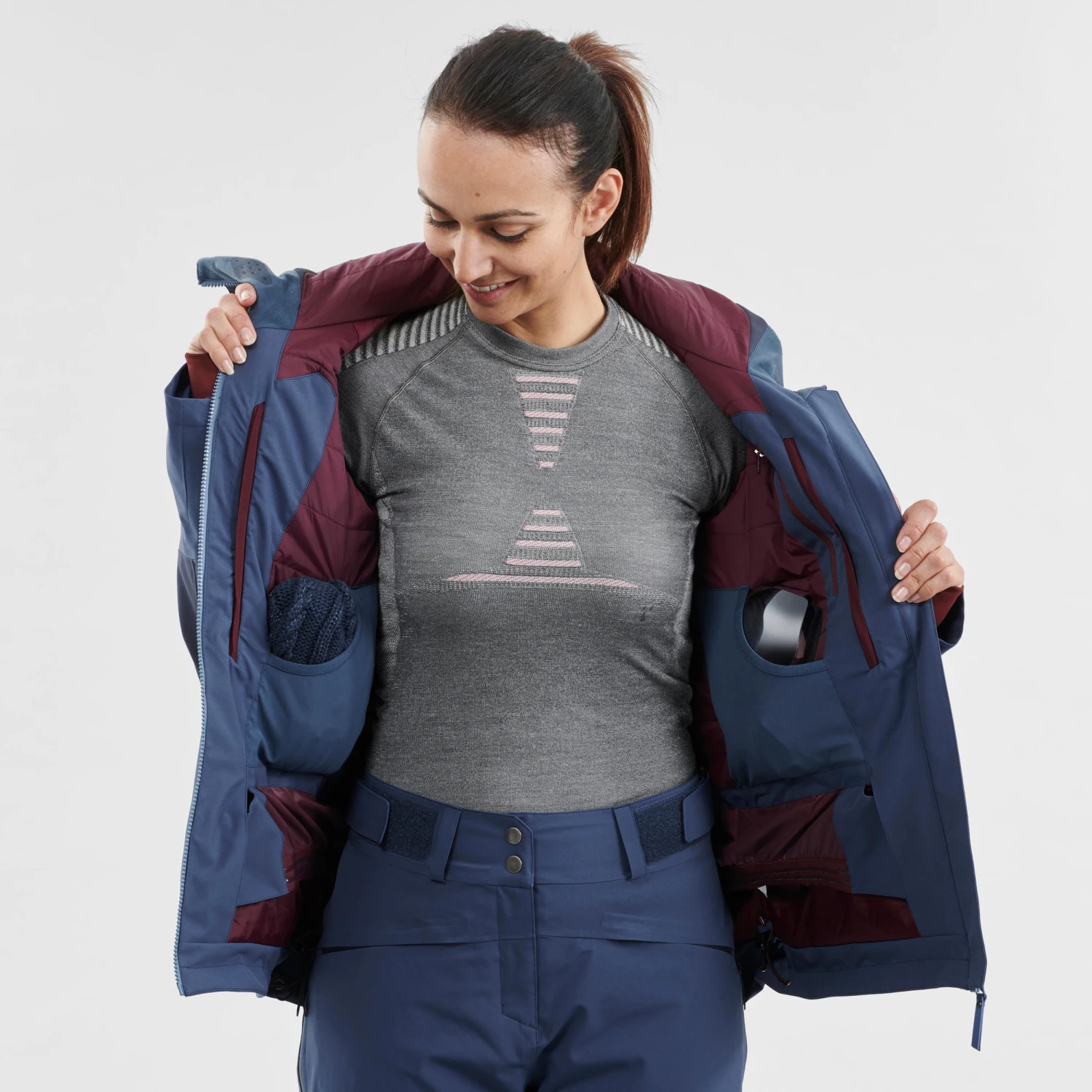 WEDZE Women’s Freeride Ski Jacket 16 WEDZE Women’s Freeride Ski Jacket - Image 16