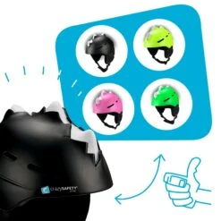 Ski Helmet For Teens And Adults | Matt Black | Crazy Safety | EN 1077 Certified 13 Ski Helmet For Teens And Adults | Matt Black | Crazy Safety | EN 1077 Certified -Ski Sale Store k04bee8a23563b6e0ef6f8cae1ece9f94