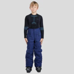WEDZE REFURBISHED CHILDRENS SKI TROUSERS - NAVY BLUE 10 WEDZE REFURBISHED CHILDRENS SKI TROUSERS - NAVY BLUE -Ski Sale Store k04e5f6fa4a1e6ce645e2f7eea36dd962