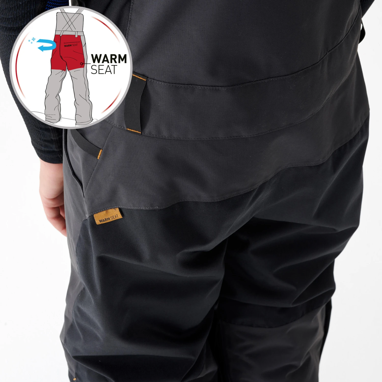 Kids’ Durable Snowboard Salopettes - Bib 500 Boy 7 Kids’ Durable Snowboard Salopettes - Bib 500 Boy - Image 7