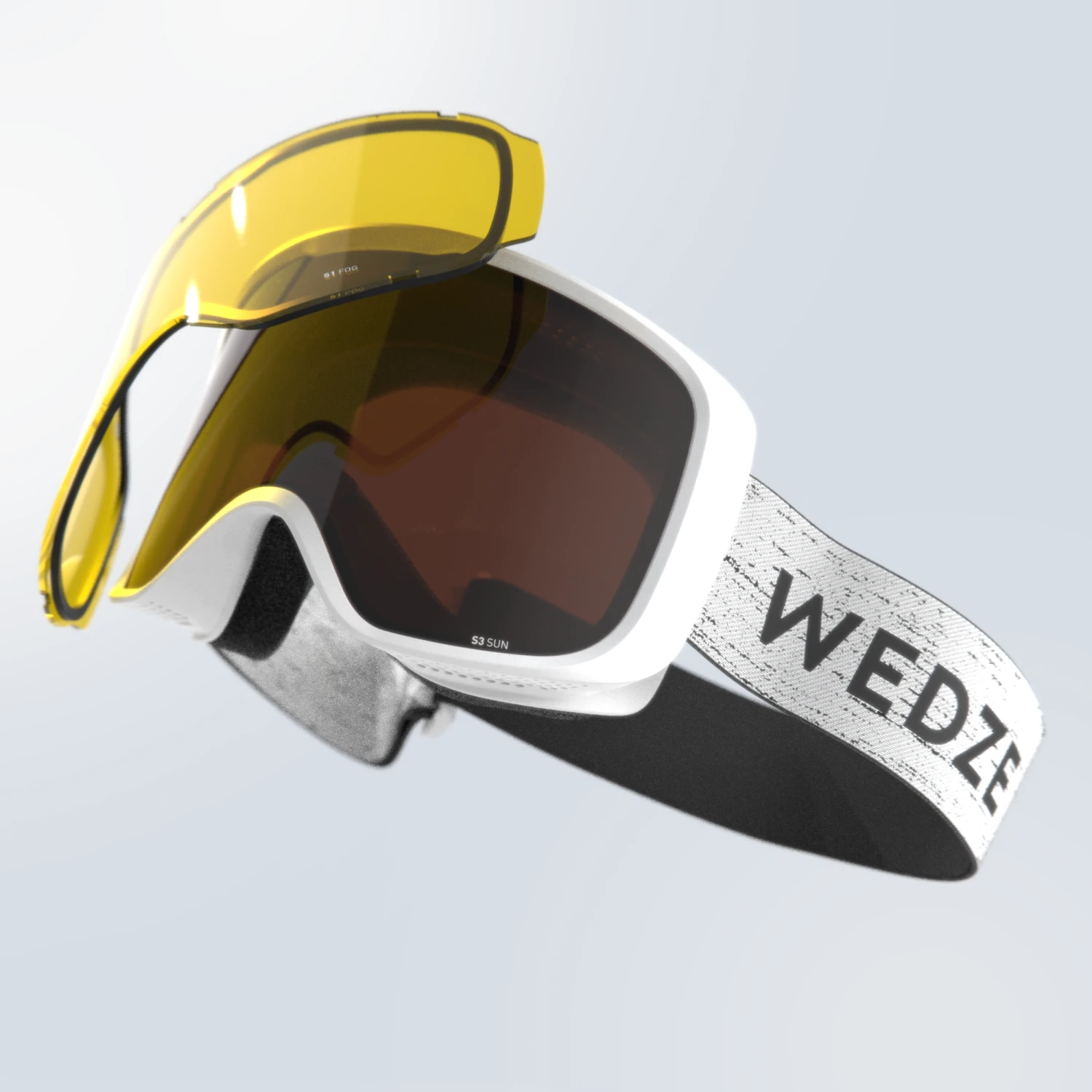 WEDZE KIDS’ AND ADULT SKIING AND SNOWBOARDING GOGGLES ALL WEATHER - G 100 I 1 WEDZE KIDS’ AND ADULT SKIING AND SNOWBOARDING GOGGLES ALL WEATHER - G 100 I