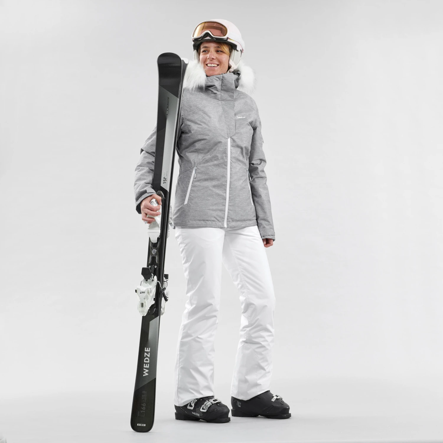 WEDZE WOMEN'S SKIING WARM TROUSERS - 180 11 WEDZE WOMEN'S SKIING WARM TROUSERS - 180 - Image 11