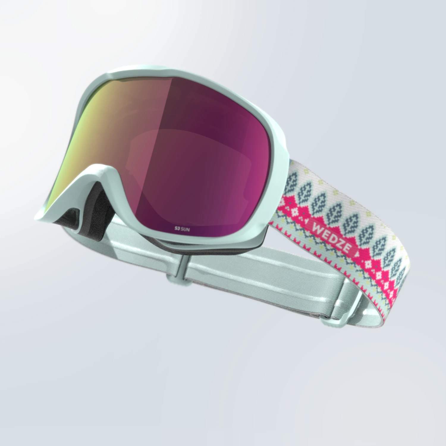 WEDZE KIDS’ AND ADULT SKIING AND SNOWBOARDING GOGGLES GOOD WEATHER - G 500 S3 9 WEDZE KIDS’ AND ADULT SKIING AND SNOWBOARDING GOGGLES GOOD WEATHER - G 500 S3 - Image 9