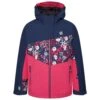 Dare 2b Childrens/Kids Humour II Floral Ski Jacket (Moonlight Denim/Virtual Pink)
