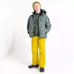 Dare 2b Boys All About Geometric Ski Jacket (Duck Green) -Ski Sale Store k116d914197fafcc553d90fd8a9b93e23