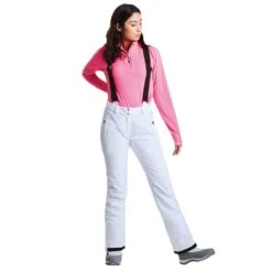 Dare 2b Womens/Ladies Figure In II Ski Trousers (White) -Ski Sale Store k12d8613e02c882dd4e60621443d1b016