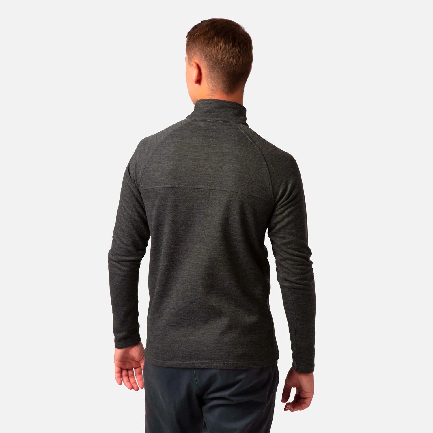 Bodyfit Pro Zip Neck Black 3 Bodyfit Pro Zip Neck Black - Image 3