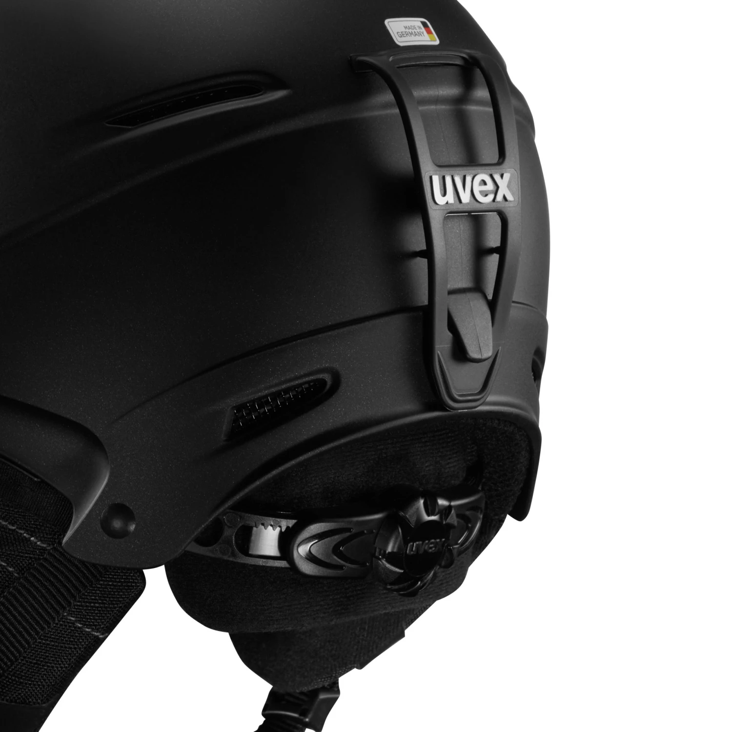 Adult D-Ski Helmet Uvex P1US 2.0 - Black 7 Adult D-Ski Helmet Uvex P1US 2.0 - Black - Image 7