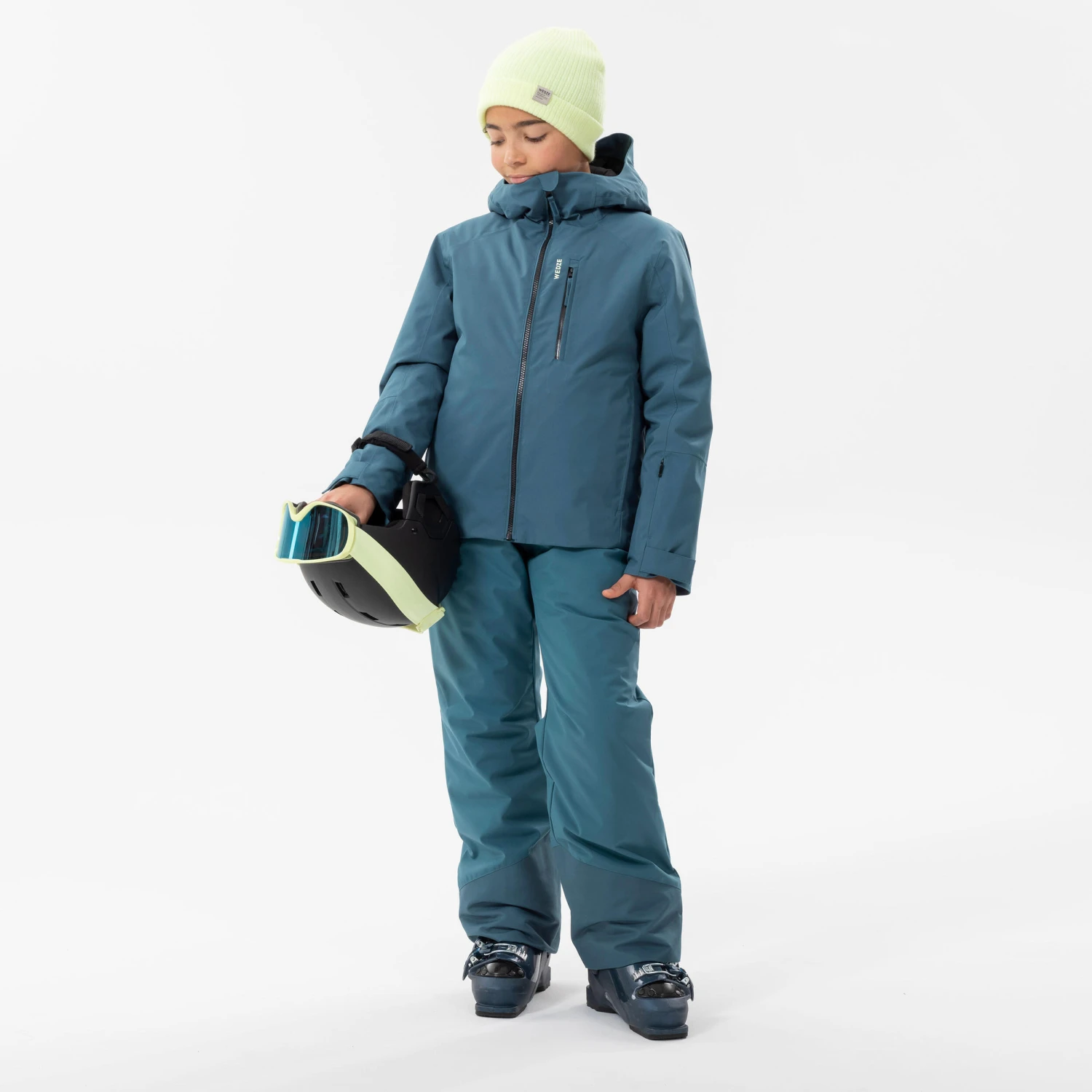 WEDZE CHILDREN'S WARM AND WATERPROOF SKI TROUSERS -500 PNF 11 WEDZE CHILDREN'S WARM AND WATERPROOF SKI TROUSERS -500 PNF - Image 11