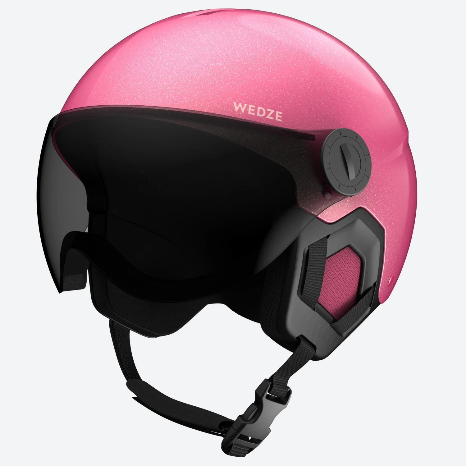 WEDZE KIDS' SKI HELMET WITH VISOR H 3 WEDZE KIDS' SKI HELMET WITH VISOR H - Image 3