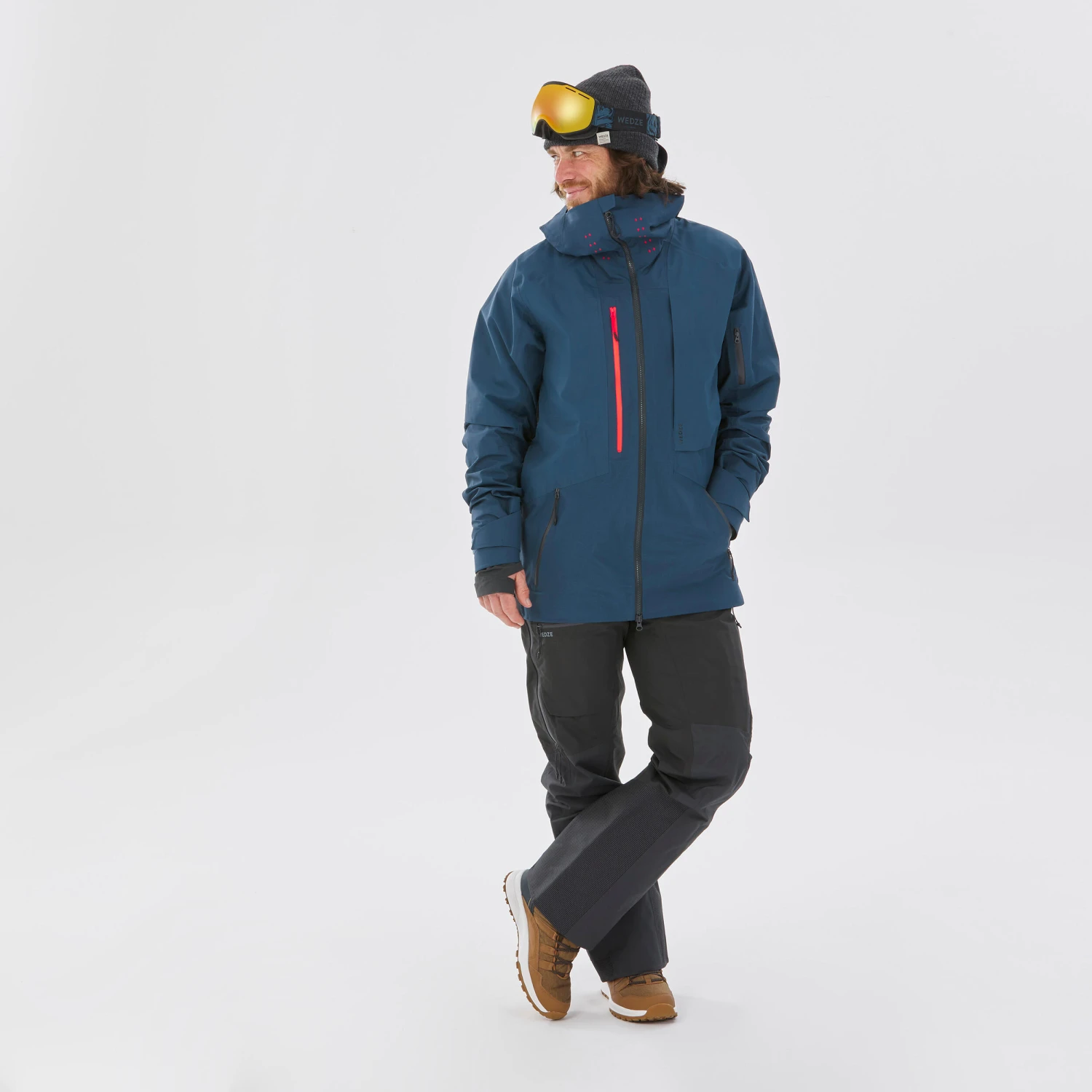 WEDZE MEN’S SKI JACKET FR900 3 WEDZE MEN’S SKI JACKET FR900 - Image 3
