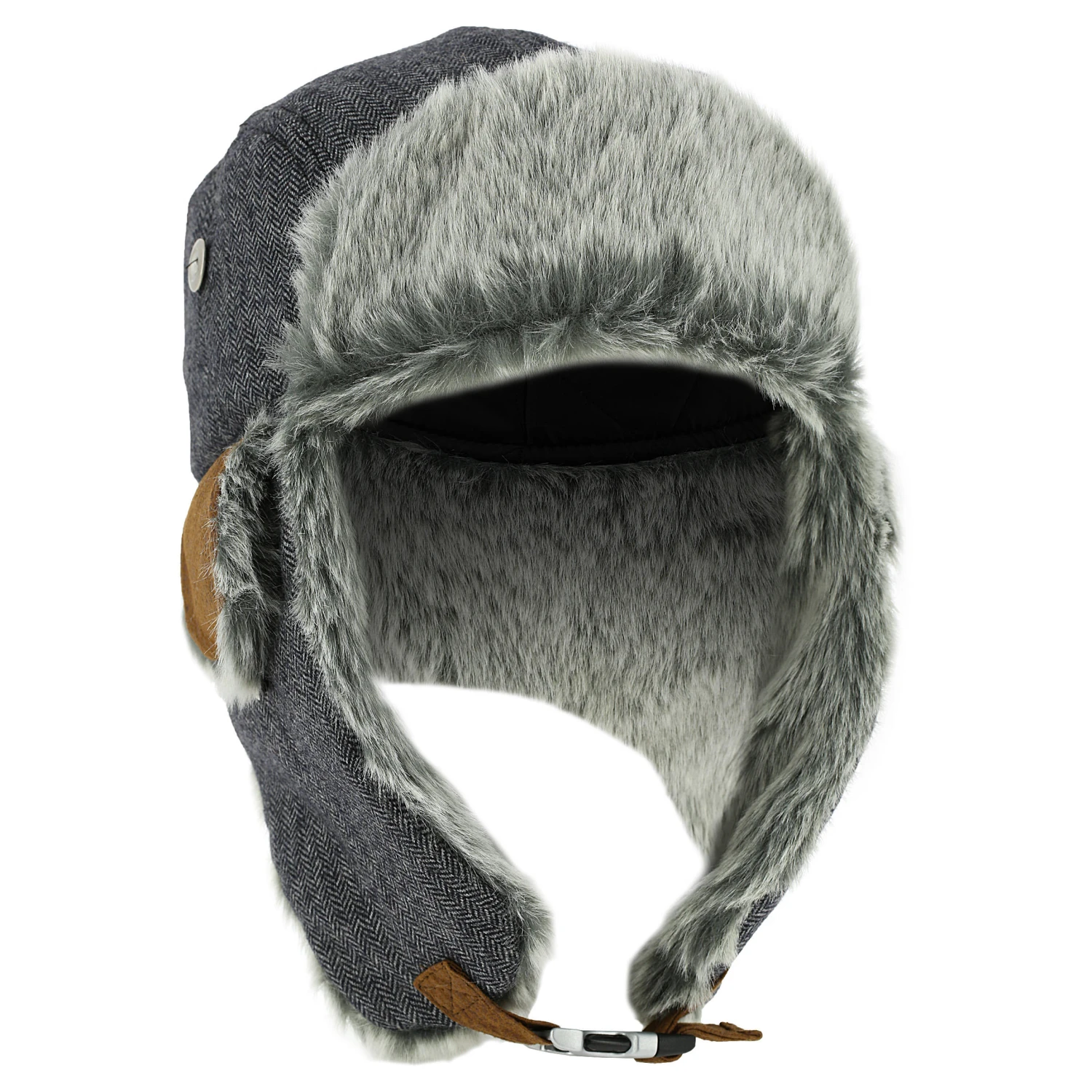 WEDZE ADULT SKI USHANKA - CRUISING FUR 1 WEDZE ADULT SKI USHANKA - CRUISING FUR