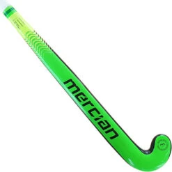 Mercian Genesis W1 Junior Wood Hockey Stick, Green/Black