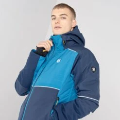 Dare 2b Mens Catch On Recycled Ski Jacket (Nightfall Navy/Dark Methyl Blue) -Ski Sale Store k266a4ea3ed7786fc5854bfe7b4af44a3