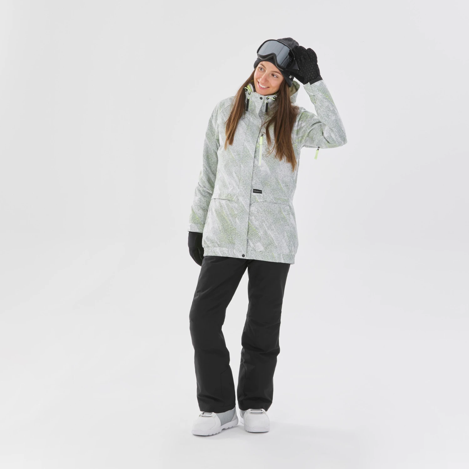 Women Snowboard And Ski Jacket SNB JKT 100 2 Women Snowboard And Ski Jacket SNB JKT 100 - Image 2