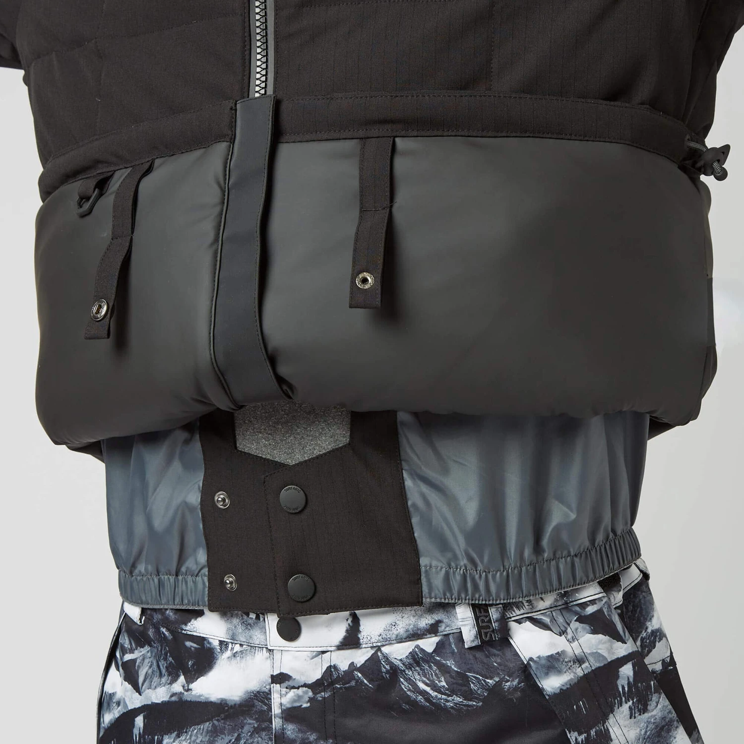 Burnout Surftex Jacket Black 6 Burnout Surftex Jacket Black - Image 6