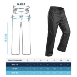 WEDZE MEN’S WARM SKI TROUSERS 100 -Ski Sale Store k36425c0b1a4e099f82059a12e57d483a