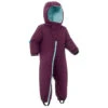 WEDZE REFURBISHED BABY SKI SUIT - WARM LUGIKLIP PURPLE