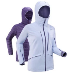 WEDZE Refurbished Womens Ski Jacket + Liner Jacket - XS -Ski Sale Store k40487c4f125544ad02a981a71533e518