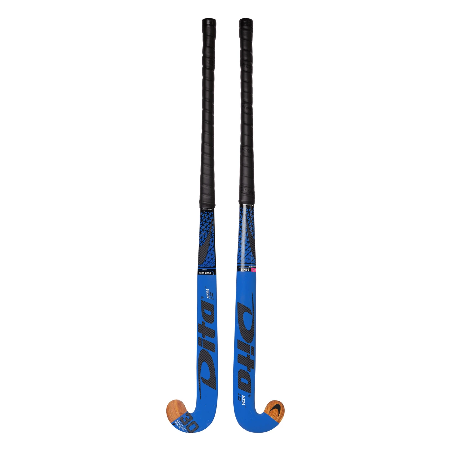 Adult Low Bow Stick Dita Indoor Megapro Wood C30 - Blue 9 Adult Low Bow Stick Dita Indoor Megapro Wood C30 - Blue - Image 9