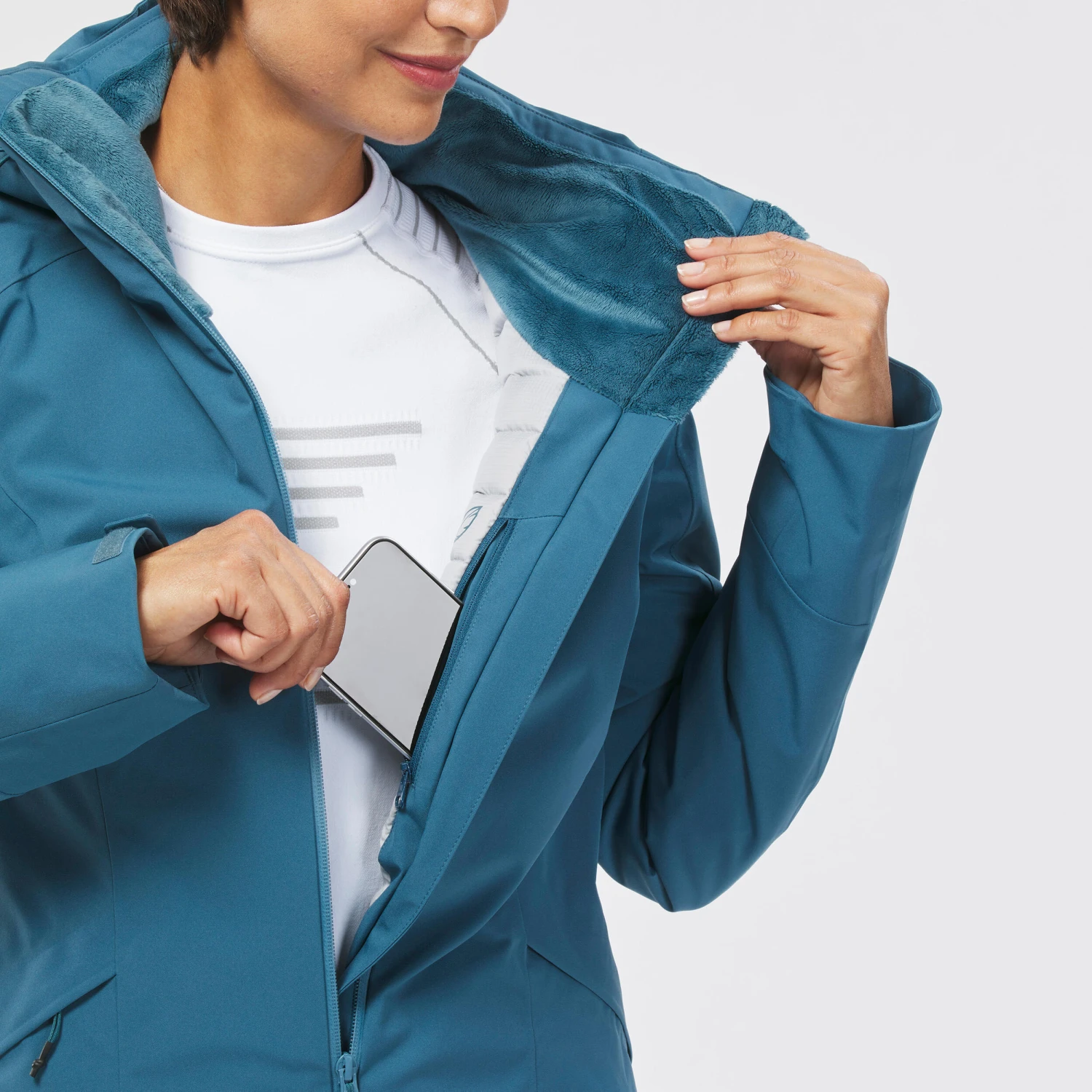 WEDZE WOMEN’S WARM SKI JACKET - 500 19 WEDZE WOMEN’S WARM SKI JACKET - 500 - Image 19