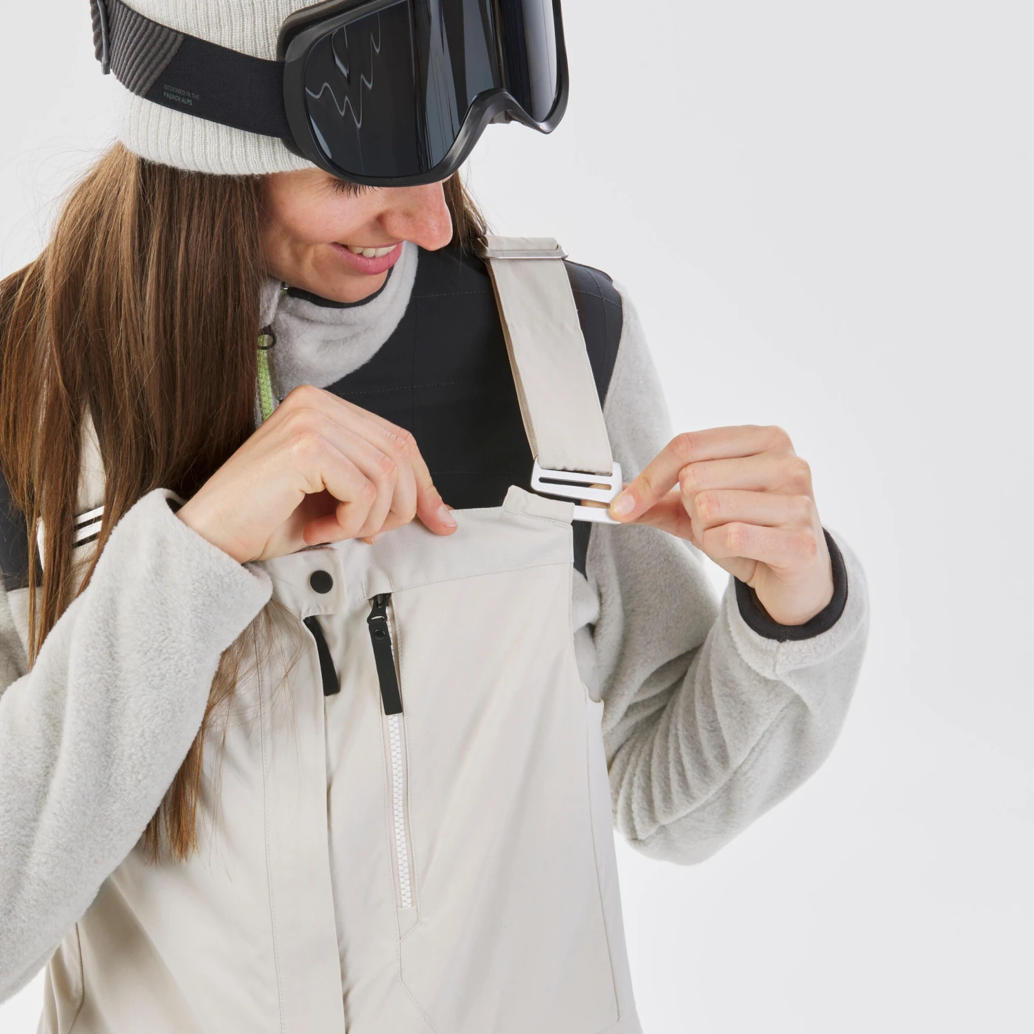 Women's Waterproof Snowboard Salopettes SNB BIB 900 10 Women's Waterproof Snowboard Salopettes SNB BIB 900 - Image 10