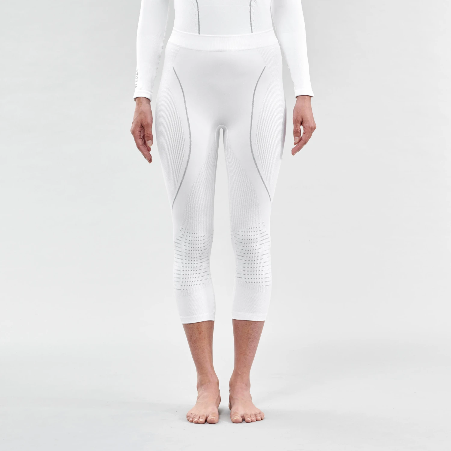 WEDZE Women's Ski Base Layer - BL 980 Seamless Bottom 2 WEDZE Women's Ski Base Layer - BL 980 Seamless Bottom - Image 2