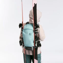 WEDZE SKI SNOWBOARD BACKPACK WITH BACK PROTECTOR - BP SKI FR500 DEFENSE M/S -Ski Sale Store k4ea8cde51259565108ee7be814dd083b