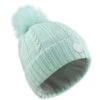 WEDZE KIDS’ SKI HAT - CABLE-KNIT FUR WOOL