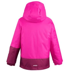 WEDZE Kids’ Warm And Waterproof Ski Jacket – 100 Pink 23 WEDZE Kids’ Warm And Waterproof Ski Jacket – 100 Pink -Ski Sale Store k51585b8b41b36a3a0a531e86e8e96b23