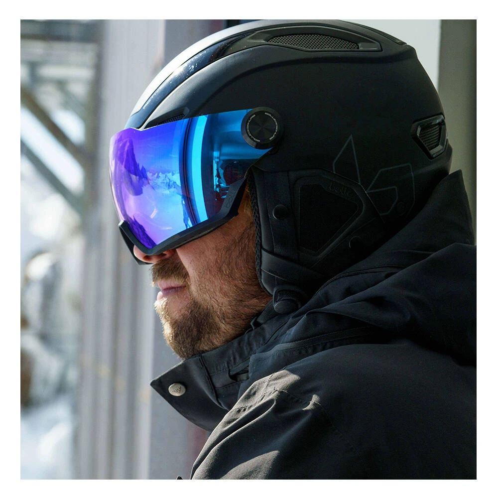 BOLLE V-LINE ADULT VISOR SNOW HELMET 2 BOLLE V-LINE ADULT VISOR SNOW HELMET - Image 2