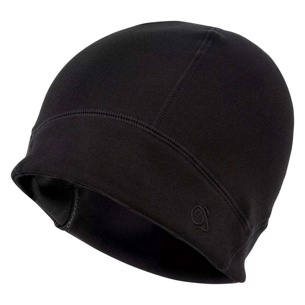 Craghoppers Unisex Adult Pro Stretch Beanie (Black) 2 Craghoppers Unisex Adult Pro Stretch Beanie (Black) - Image 2