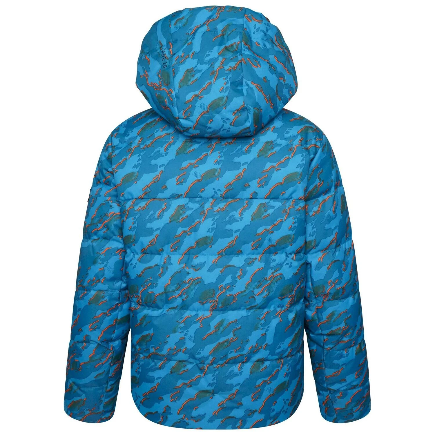Dare 2b Boys All About Camo Ski Jacket (Fjord Blue) 2 Dare 2b Boys All About Camo Ski Jacket (Fjord Blue) - Image 2