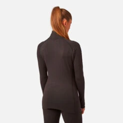 CarbonDri Cozy Zip Neck Black -Ski Sale Store k5b2c7f594db28dc1b63f57d6c8329294