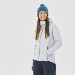 WEDZE WOMEN'S SKI FINE AND WARM DOWN JACKET - FR900 -Ski Sale Store k5be8f2e8f04d0757e616b918c252bb16