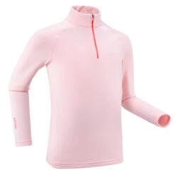 WEDZE Kids’ Ski Base Layer Top - BL 500 1/2 Zip -Ski Sale Store k5e10114c8d24c93cd16c6b5ca61dc86d