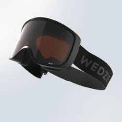 WEDZE KIDS’ AND ADULTS’ SKIING AND SNOWBOARDING FINE WEATHER GOGGLES - G 100 S3