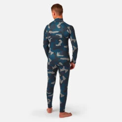 Bodyfit Limited Edition Zip Neck Forest Geo Camo -Ski Sale Store k64f780e7e61111741ca225d3f98c4ba1