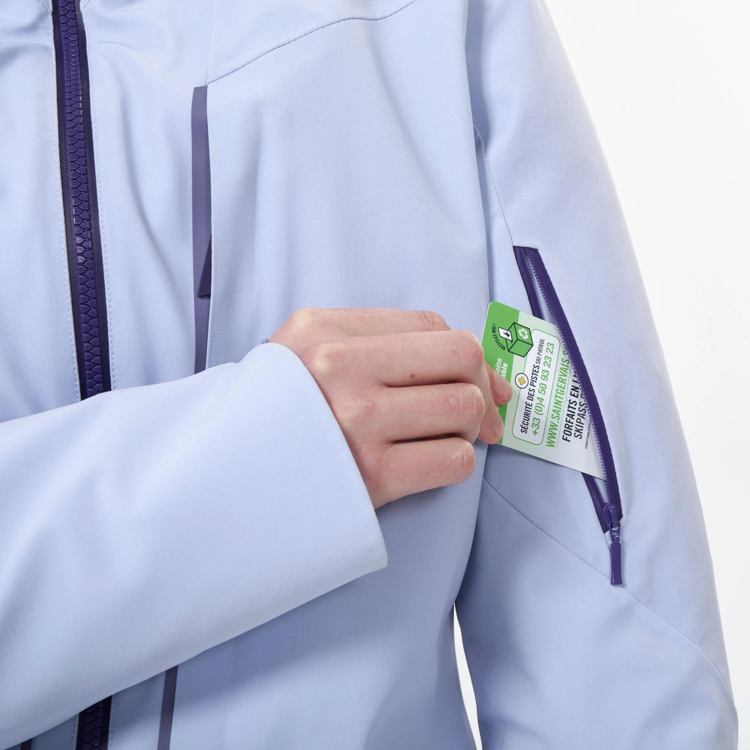 WEDZE WOMEN’S SKI JACKET + LINER JACKET 980 9 WEDZE WOMEN’S SKI JACKET + LINER JACKET 980 - Image 9