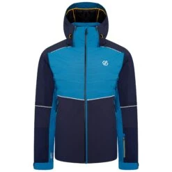 Dare 2b Mens Catch On Recycled Ski Jacket (Nightfall Navy/Dark Methyl Blue)