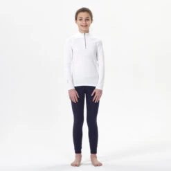WEDZE Kids’ Ski Base Layer Top - BL 500 1/2 Zip -Ski Sale Store k66d26479d8ecbc18e8ba03078ccbaa72