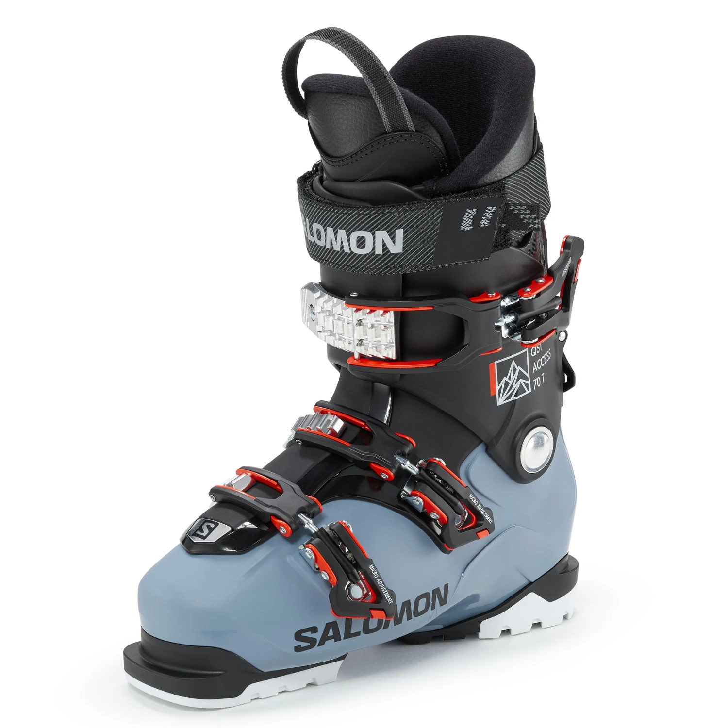 Kids' Mountain Skiing Boots - SALOMON QS ACCESS 70 T JR BLUE 1 Kids' Mountain Skiing Boots - SALOMON QS ACCESS 70 T JR BLUE