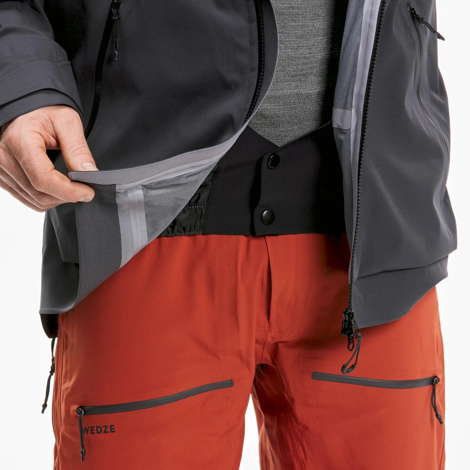 WEDZE Men's Ski Jacket - FR500 11 WEDZE Men's Ski Jacket - FR500 - Image 11