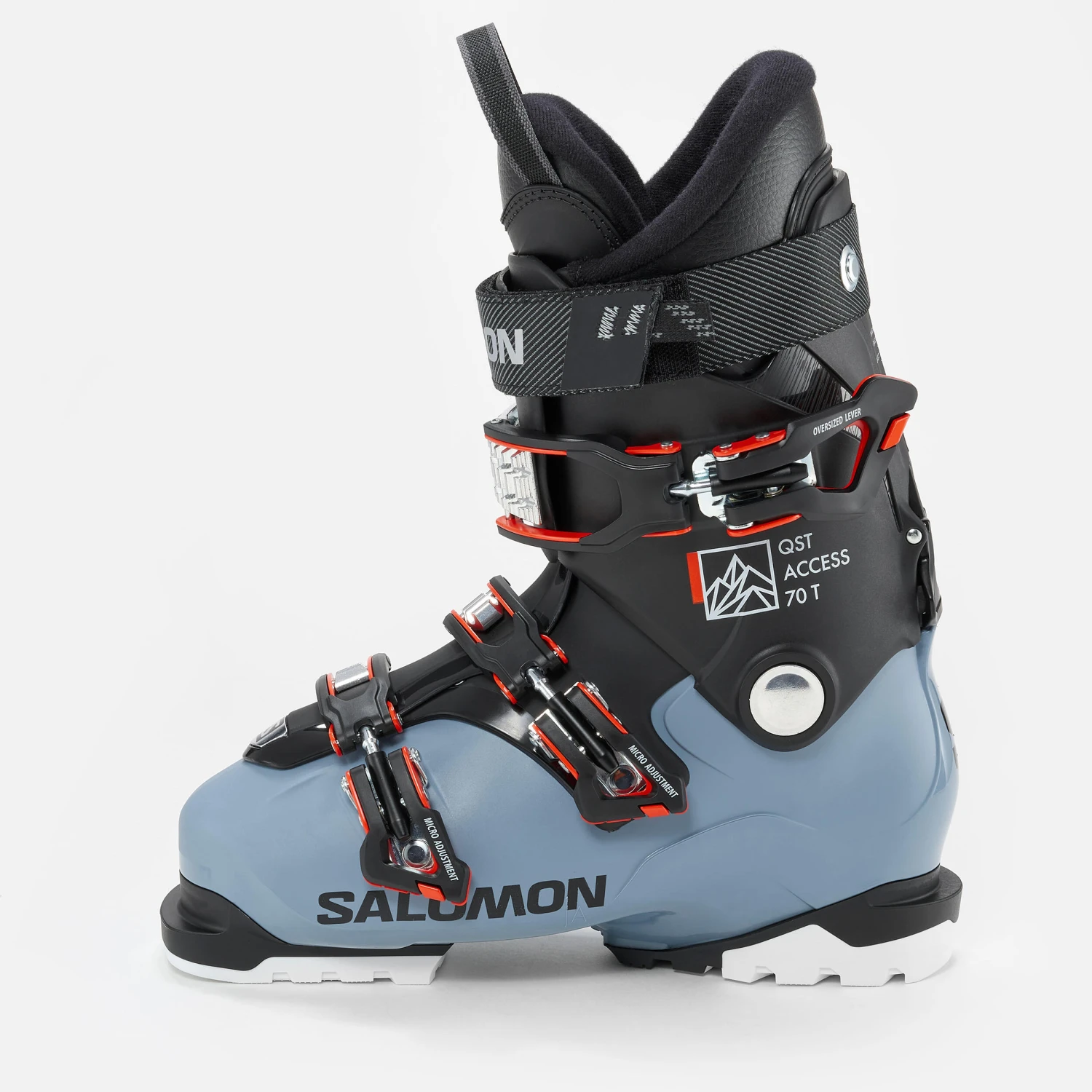 Kids' Mountain Skiing Boots - SALOMON QS ACCESS 70 T JR BLUE 2 Kids' Mountain Skiing Boots - SALOMON QS ACCESS 70 T JR BLUE - Image 2