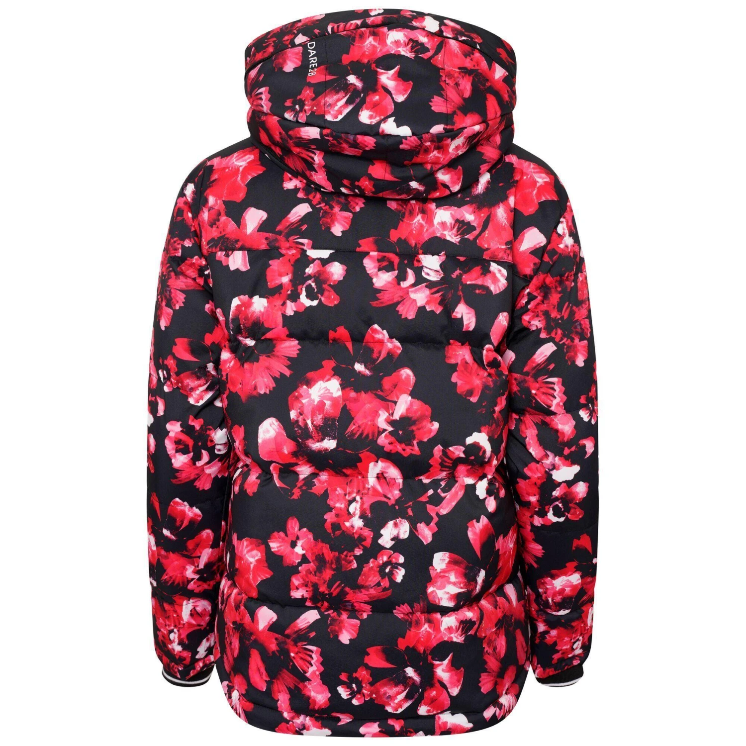 Dare 2b Womens/Ladies Verdict Blossom Recycled Ski Jacket (Lollipop/Red) 2 Dare 2b Womens/Ladies Verdict Blossom Recycled Ski Jacket (Lollipop/Red) - Image 2