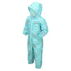 Regatta Childrens/Kids Pobble Peppa Pig Clouds Waterproof Puddle Suit (Aruba Blue) 7 Regatta Childrens/Kids Pobble Peppa Pig Clouds Waterproof Puddle Suit (Aruba Blue) -Ski Sale Store k6ed05a3d9be42b387a2867209c9b8293