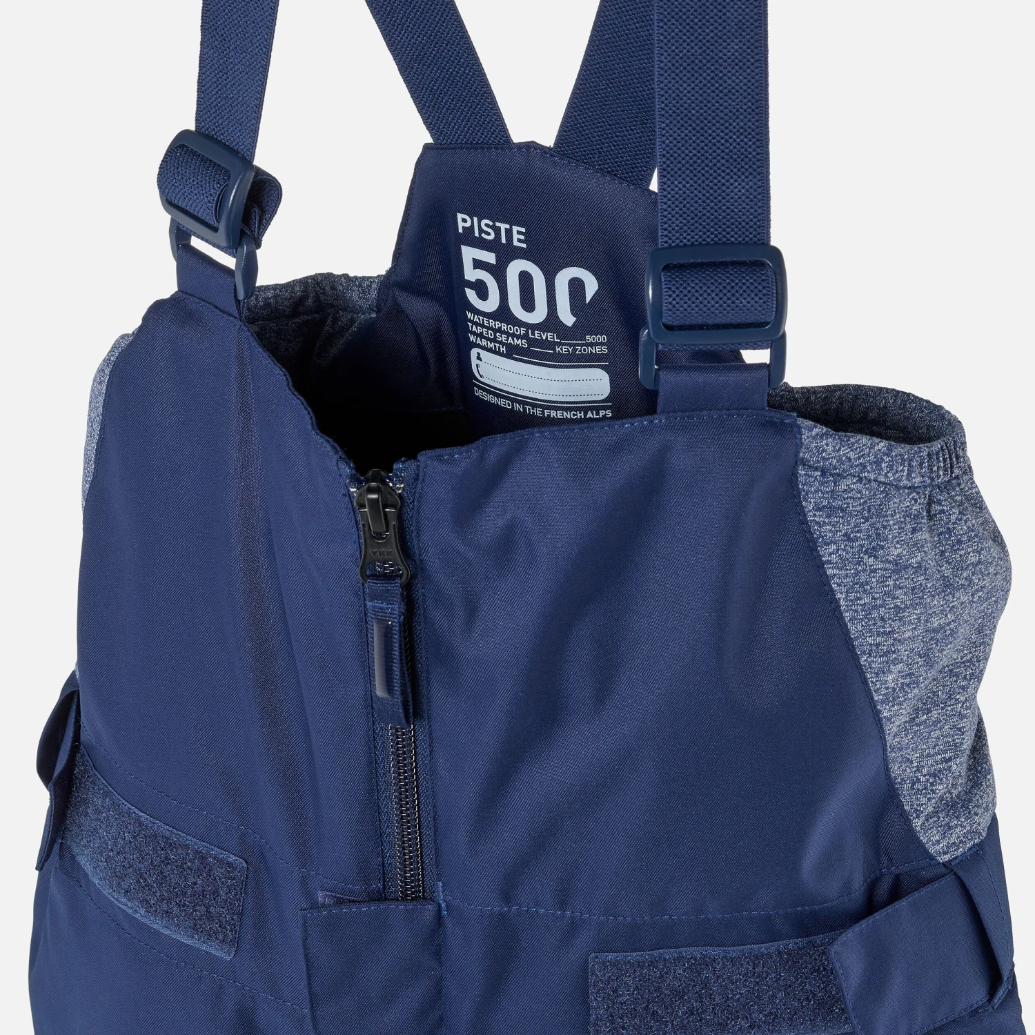 WEDZE KIDS’ WARM AND WATERPROOF SKI DUNGAREES - 500 PNF 13 WEDZE KIDS’ WARM AND WATERPROOF SKI DUNGAREES - 500 PNF - Image 13