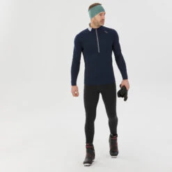 MEN’S WARM CROSS-COUNTRY SKIING T-SHIRT - XC S T-S W 100 -Ski Sale Store k76a1f296bf75c6cbb6e7d0bd3157ce55