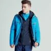 Dare 2b Mens Regression Ski Jacket (Methyl Blue/Outerspace Blue)