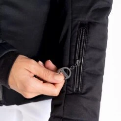 Dare 2b Womens/Ladies Dynamical Colour Block Quilted Ski Jacket (White/Black) -Ski Sale Store k7e02f2f5258a84a87d719df315389f0e